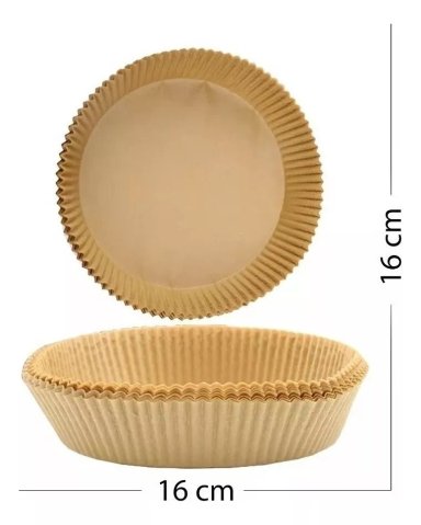 FORROS AIRFRYER PAPEL ANTIADHERENTE X50 FREIDORAS DES 16CM - 2