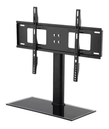 SOPORTE PEDESTAL BASE PARA TV LCD LED 37 A 55 PULGADAS 60KG COLOR NEGRO - 1
