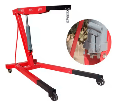 TECLE GRUA PLUMA HIDRAULICO 3 TONELADAS DESMONTABLE AUTO - 7