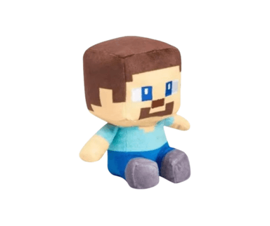 PELUCHE STEVE CABEZON DE MINECRAFT - 1