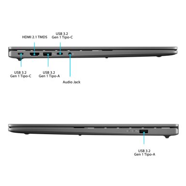 NOTEBOOK ASUS VIVOBOOK S16 RYZEN 9 16GB RAM 512 GB SSD GRIS - 3