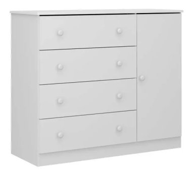 CÓMODA CAJONERA BAMBOLÉ BLANCO - KIDSCOOL - 2687.0001 - 1