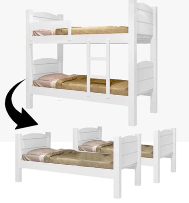 CAMAROTE BE DESIGN LILIANE 636 1 PLAZA BLANCO - 2