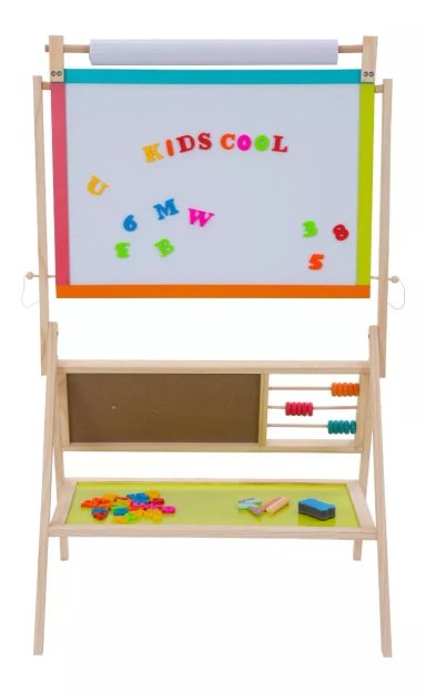PIZARRA KIDSCOOL MADERA INFANTIL MULTIFUNCIÓN - - KFDT02 - 2