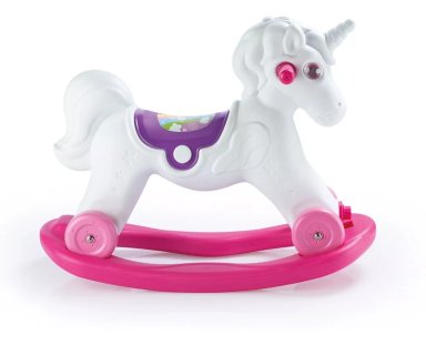 BALANCIN KIDSCOOL BLANCO 2 FUNCIONES UNICORNIO - 2509 - 2
