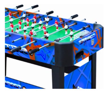TACA TACA FUTBOL COLORES CAFÉ / AZUL - KIDSCOOL - TS-4830-BLUE - 2