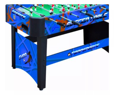 TACA TACA FUTBOL COLORES CAFÉ / AZUL - KIDSCOOL - TS-4830-BLUE - 3