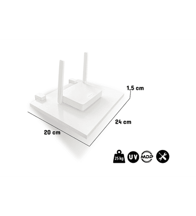 REPISAS BLANCO ROUTER PACKX2 - 2
