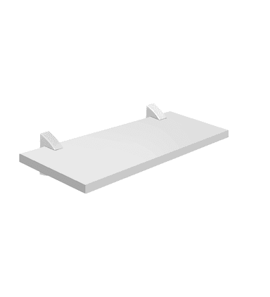 REPISAS CONCEPT40 BLANCO PACKX2 - 1