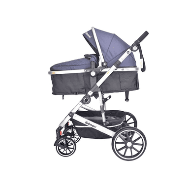 COCHE CUNA KIDSCOOL 3 EN 1 AZUL - 2