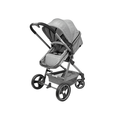 COCHE CUNA KIDSCOOL CITY COMPACT GRIS - 3