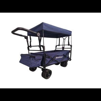 CARRITO WAGON PLEGABLE CON TECHO AZUL - 1