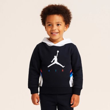 POLERÓN NIÑO NIKE NEGRO JORDAN - 1