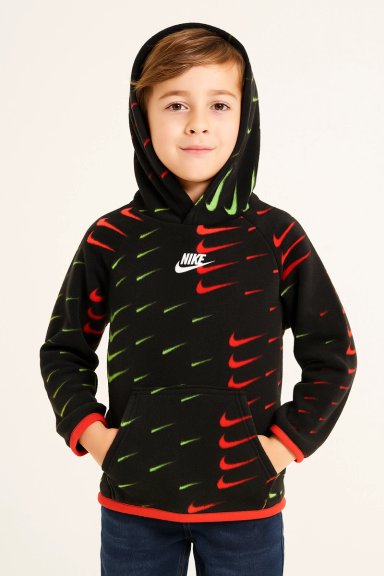 POLERÓN NIÑO NIKE NEGRO - 1