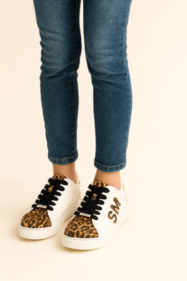 ZAPATILLAS NIÑA STEVE MADDEN CASUALES BLANCO - 1