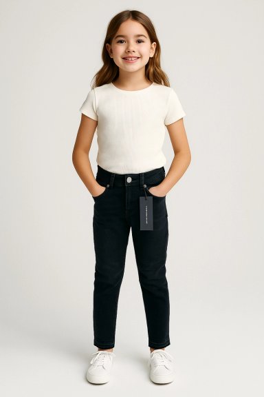 JEAN ALGODÓN NIÑA TOMMY HILFIGER - 1