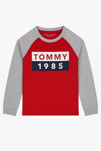 POLERA NIÑO TOMMY HILFIGER ROJO - 2