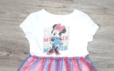 VESTIDO NIÑA DISNEY MULTICOLOR MINNIE - 3