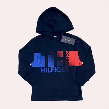POLERÓN ALGODÓN NIÑO TOMMY HILFIGER AZUL MARINO - 2