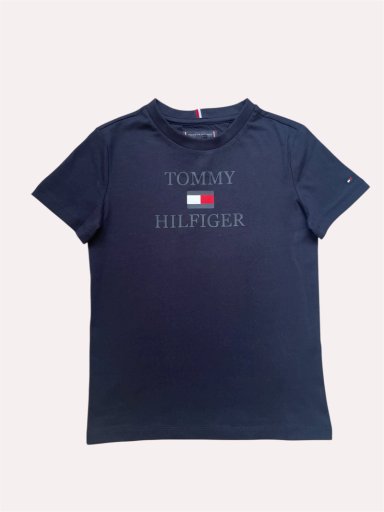 POLERA ALGODÓN NIÑO TOMMY HILFIGER AZUL MARINO - 2