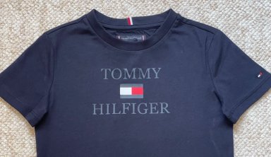POLERA ALGODÓN NIÑO TOMMY HILFIGER AZUL MARINO - 3