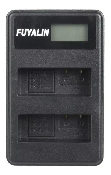 CARGADOR DOBLE LC-E6 CANON 6D 60D 70D 80D 5D MARK II 7D ETC - 4