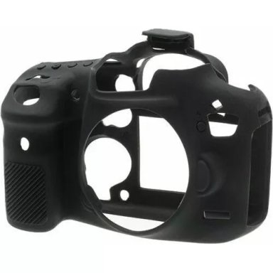 FUNDA SILICONA PARA CANON 7D MARK II COLOR NEGRO - 3