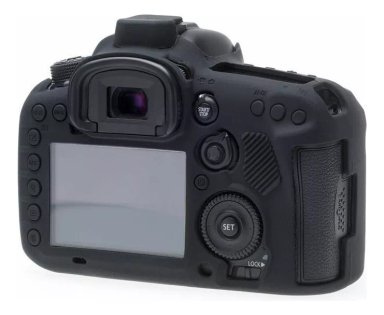 FUNDA SILICONA PARA CANON 7D MARK II COLOR NEGRO - 4