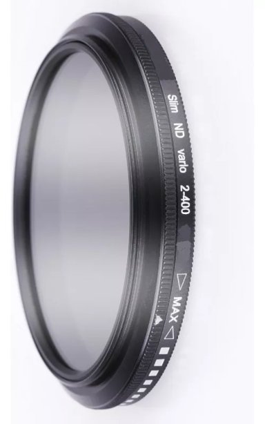 FILTRO 58MM ND VARIABLE ND2 A ND400 TODO EN UNO NIKON CANON - 1