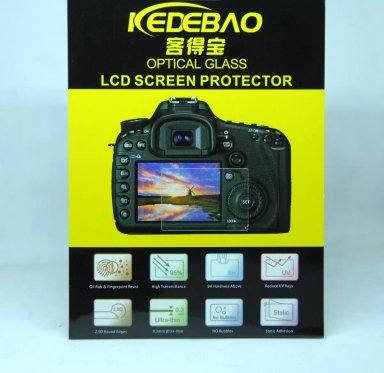 PROTECTOR PANTALLA VIDRIO TEMPLANO PARA CANON 7D - 5