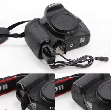 ADAPTADOR ACK-E6 LP-E6 CANON ALTERNATIVO 60D 70D 80D 6D 7D - 1