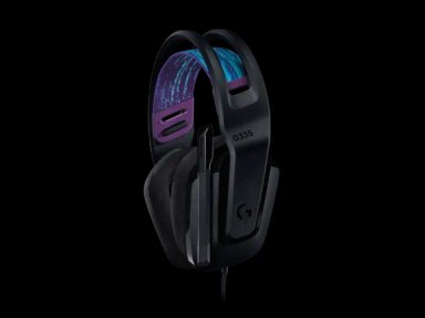 HEADSET LOGITECH GAMING G335 WIRED BLACK - 2