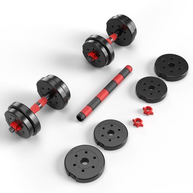 SET MANCUERNAS PVC 10 KG FITMAX - 4