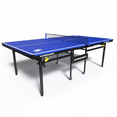 MESA DE PING PONG KUROSAWA KOHAKU AZUL ACERO 152.5 CM X 274 CM - 4