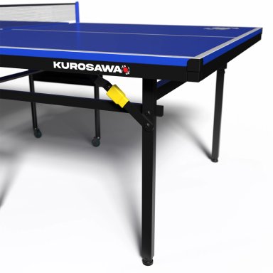 MESA DE PING PONG KUROSAWA KOHAKU AZUL ACERO 152.5 CM X 274 CM - 8
