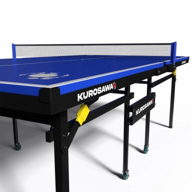 MESA DE PING PONG KUROSAWA KOHAKU AZUL ACERO 152.5 CM X 274 CM - 9