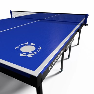 MESA DE PING PONG KUROSAWA KOHAKU AZUL ACERO 152.5 CM X 274 CM - 10