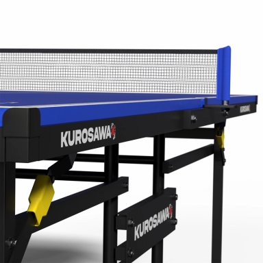 MESA DE PING PONG KUROSAWA KOHAKU AZUL ACERO 152.5 CM X 274 CM - 11