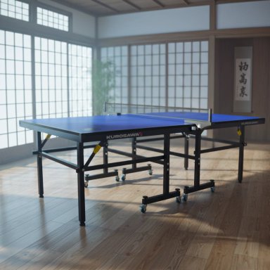 MESA DE PING PONG SHOWA BLACK KUROSAWA - 9