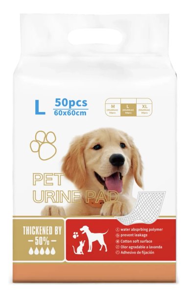 100 PAÑALES SABANILLAS MASCOTAS PERROS 60X60 CM - 1