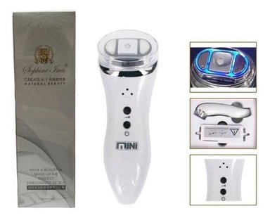 MINI HIFU FACIAL MAQUINA DE RADIOFRECUENCIA PORTATIL - COLOR_80: BLANCO - 1