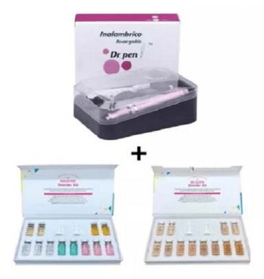 KIT BB GLOW PIGMENTOS SERUM  DERMAPEN ULTIMA M7 INALAMBRICO - 1