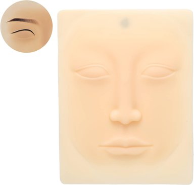 PIEL SINTETICA PARA PRACTICA DE MICROBLADINGTATUAJES CEJAS - 1