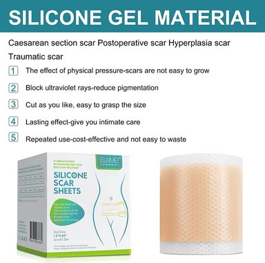 AUTOADHESIVOS PARA ELIMINACION DE CICATRICES 1,5 CM - 6