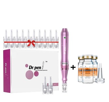 DERMAPEN DR PEN M7-W INALÁMBRICO 3 APOLLAS DE VITAMINA C - 1