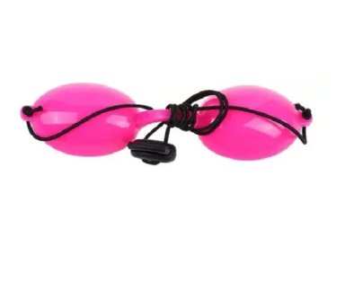 GAFAS DE PROTECCIÓN UV PARA DEPILADORA LASER IPL FOTOTERAPIA ROSA - 3
