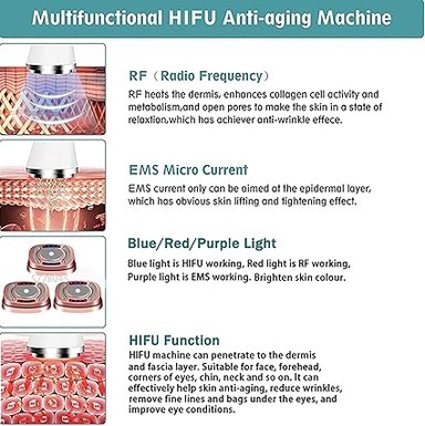 MINI HIFU MÁQUINA DE RADIOFRECUENCIA FACIAL RFLIFTING - 5