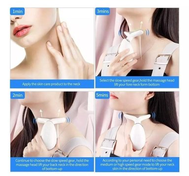 MASAJEADOR ULTRASONIDO CAVITACIÓN FACIAL CUELLO ADELGAZANTE C - 4