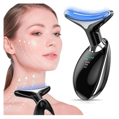 MASAJEADOR FACIAL REDUCTOR DE PAPADA Y ARRUGAS RECARGABLE - 1