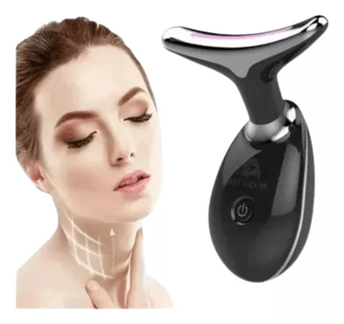 MASAJEADOR FACIAL REDUCTOR DE PAPADA Y ARRUGAS RECARGABLE - 4
